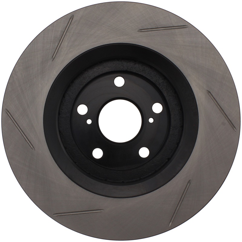 Lexus NX300 Brake Rotors (1) - Front Left - Stoptech - Slotted Sport - Black - `18-`20