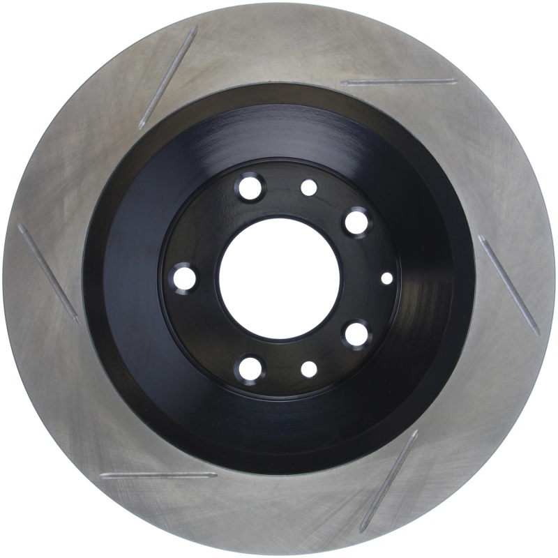 Mazda Mazdaspeed 6 Brake Rotor (1) - Rear Left - Stoptech - Slotted Sport - Black - `06-`07