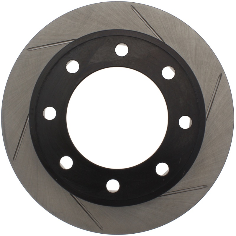 Ford F-250 Brake Rotor (1) - Rear Left - Stoptech - Slotted Sport - Black - `00-`08