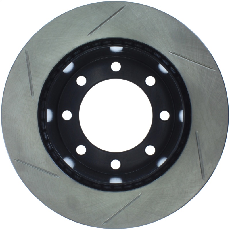 Ford F-350 Super Duty Brake Rotor (1) - Rear Left - Stoptech - Slotted Sport - Black - `05-`12