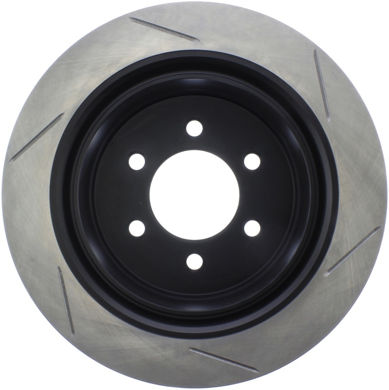 Ford F-150 Brake Rotor (1) - Rear Right - Stoptech - Slotted Sport - Black - `12-`20