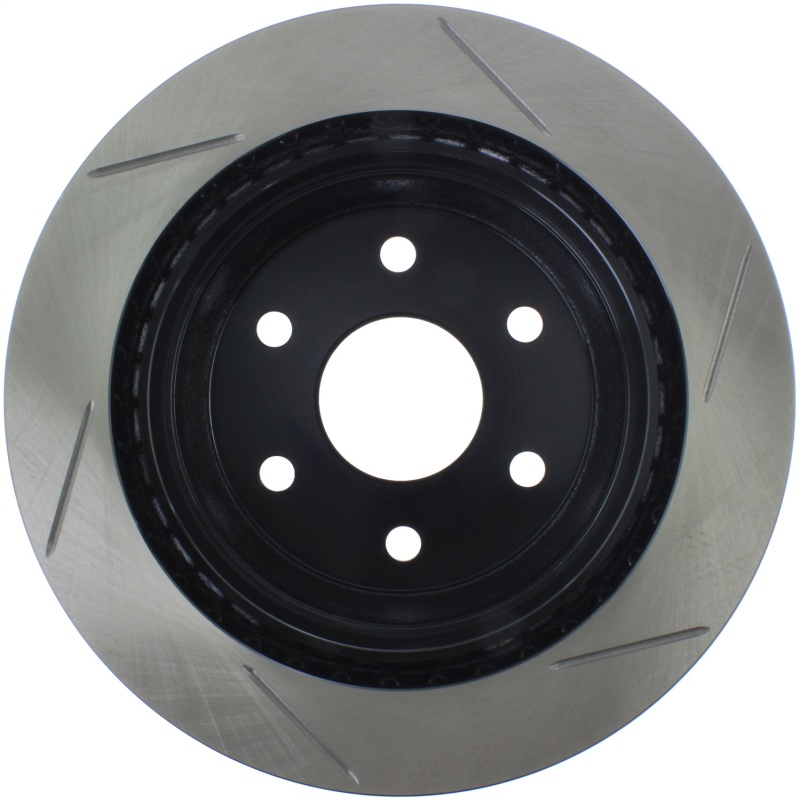 GMC Yukon XL 1500 Brake Rotor (1) - Rear Right - Stoptech - Slotted Sport - Black - `00-`06