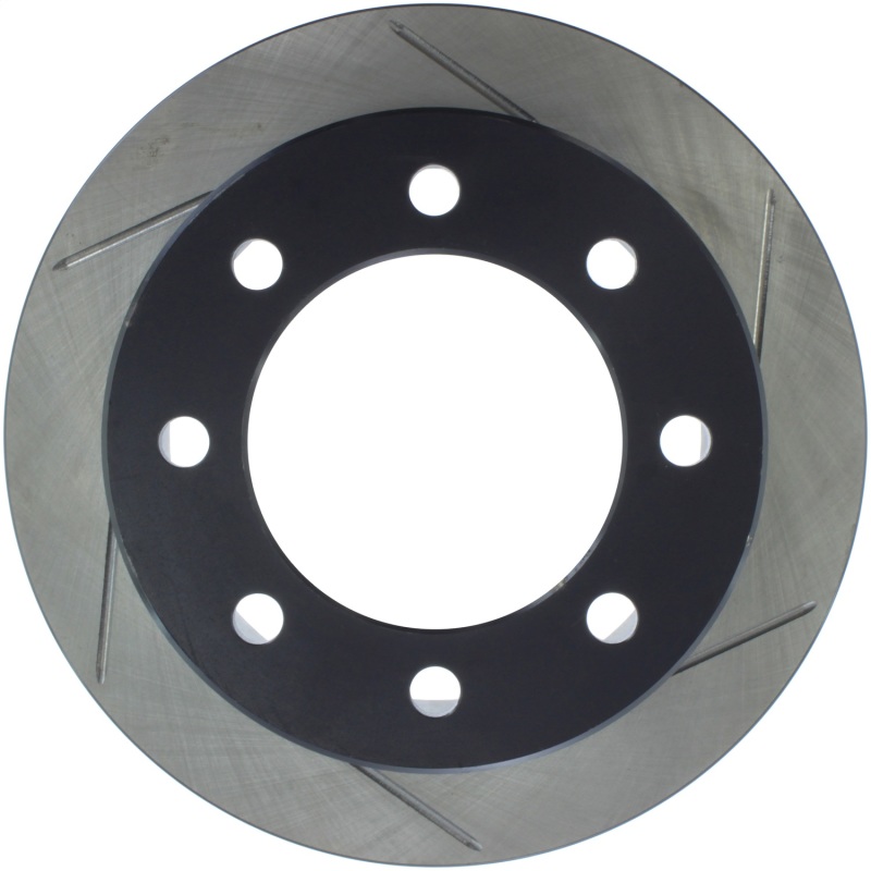 Chevrolet Express 3500 Brake Rotor (1) - Rear Left - Stoptech - Slotted Sport - Black - `03-`08
