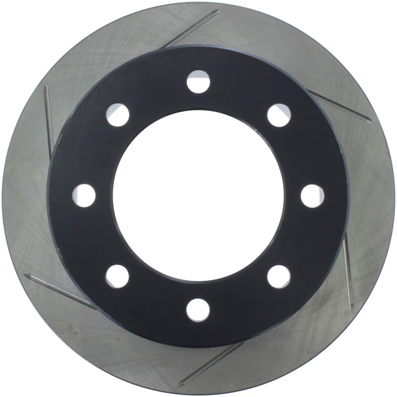 Chevrolet Express 3500 Brake Rotor (1) - Rear Right - Stoptech - Slotted Sport - Black - `03-`08