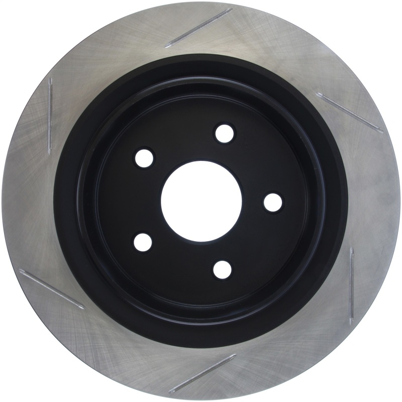 Dodge Dakota Brake Rotors (2) - Rear Left - Stoptech - Slotted Sport - Black - `10-`12