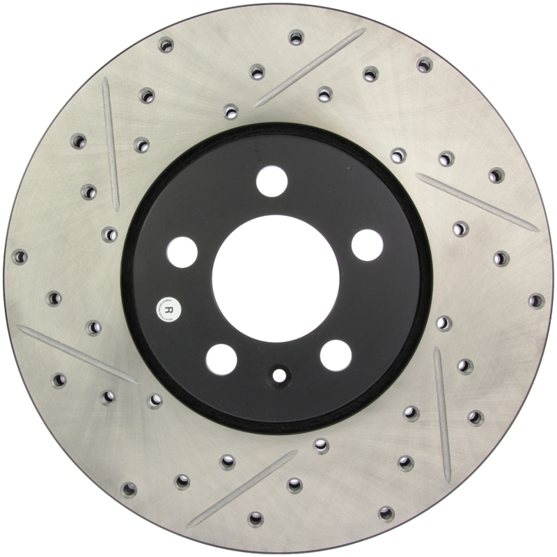 Volkswagen Jetta Brake Rotors (2) - Stoptech - Drilled & Slotted - `98-`05