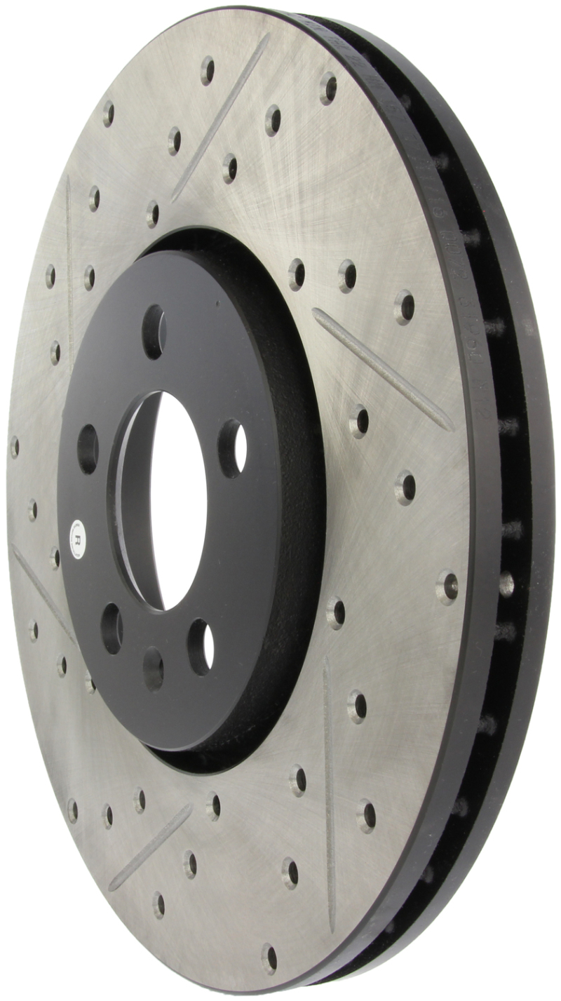 Volkswagen Jetta Brake Rotors (2) - Stoptech - Drilled & Slotted - `98-`05