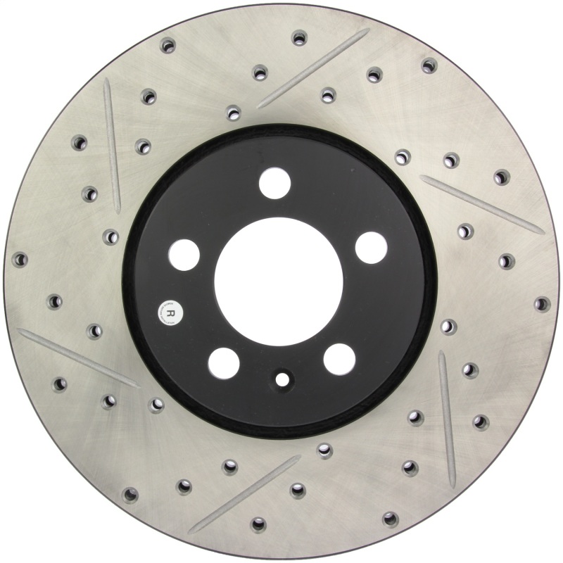 Volkswagen Jetta Brake Rotors (2) - Stoptech - Drilled & Slotted - `98-`05