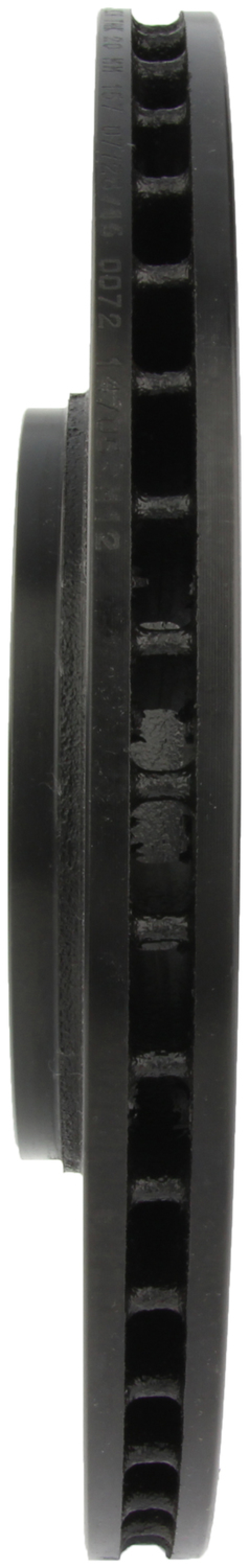 Audi S4 Brake Rotor (1) - Rear Left - Stoptech - Drilled & Slotted - Black - `04-`09