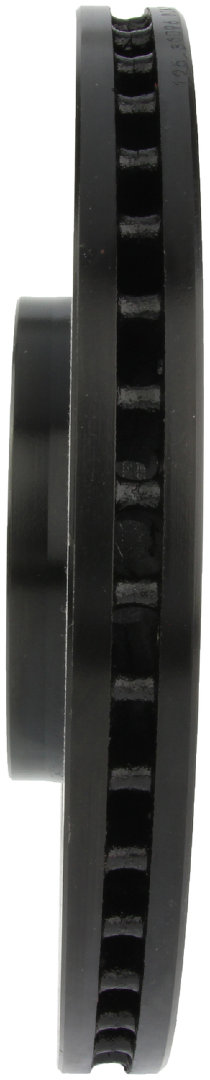 Audi A6 Quattro Brake Rotor (1) - Front Left - Stoptech - Slotted & Drilled - Black - `99-`04