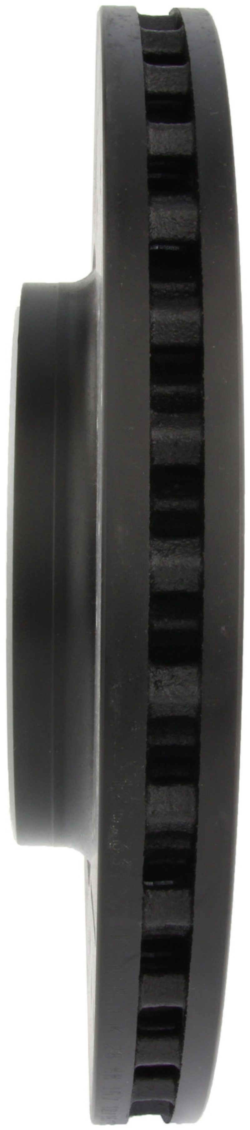 Audi A5 Brake Rotor (1) - Front Left - Stoptech - Sport Drilled & Slotted - Black - `10-`11