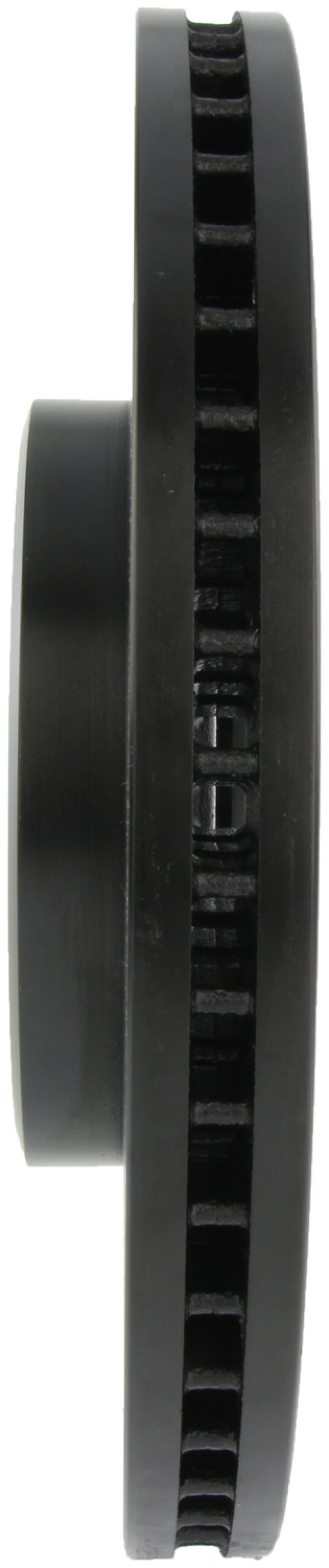 Audi A6 Brake Rotor (1) - Front Right - Stoptech - Slotted & Drilled Sport - Black - `12-`19