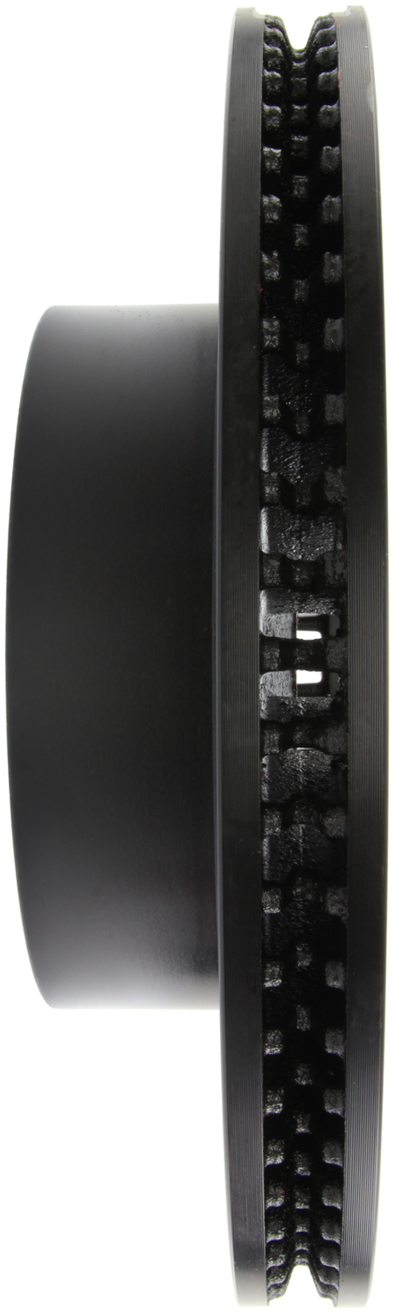 Lexus LX570 Brake Rotor (1) - Front Left - Stoptech - Drilled & Slotted - Black - `08-`16