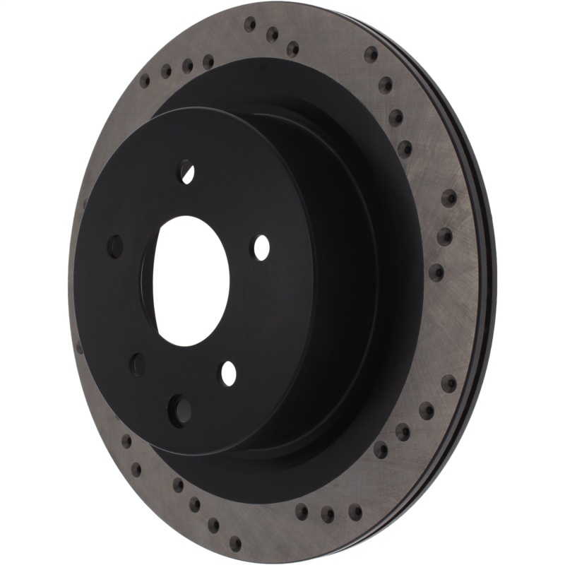 Infiniti QX50 Brake Rotor (1) - Rear Right - Stoptech - Cryo Drilled Sport - `14-`17