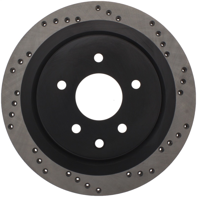 Infiniti M35 Brake Rotor (1) - Rear Left - Stoptech - Drilled Sport - `06-`10