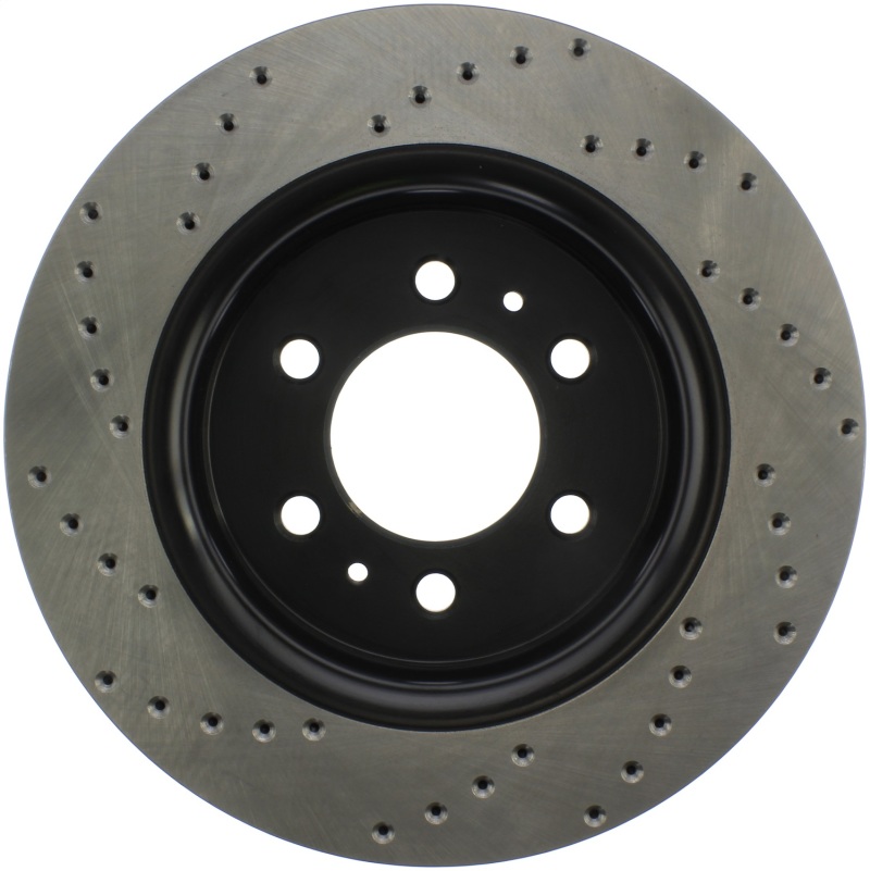 Ford F-150 Brake Rotors (1) - Front Left - Stoptech - Drilled Sport - Black - `10-`20