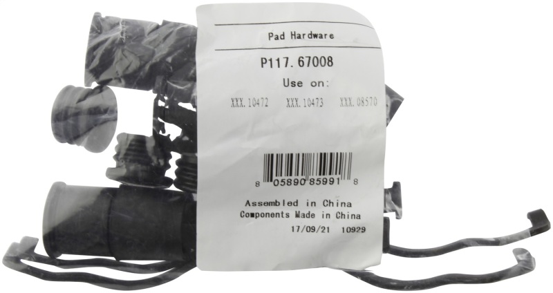 Chrysler Town & Country Brake Pads - Stoptech - Street with Shims and Hardware - `01-`07