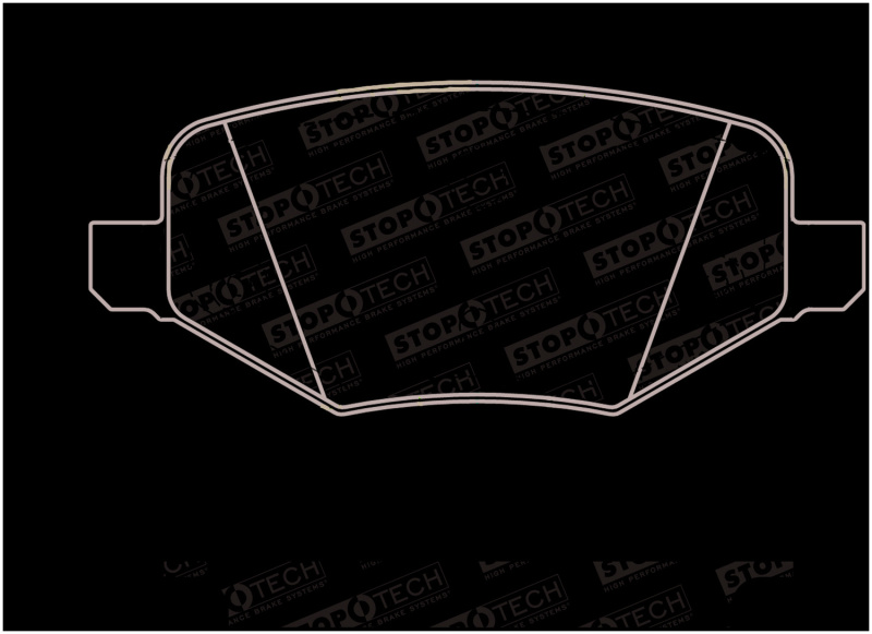 Lincoln MKT Brake Pads - Front + Rear - Stoptech - `10-`19