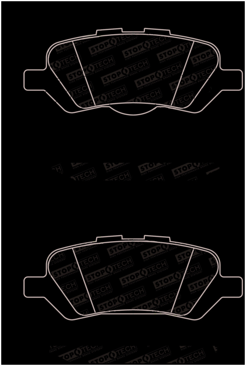 Toyota Venza Brake Pads - Front - Stoptech - Street - `09-`16