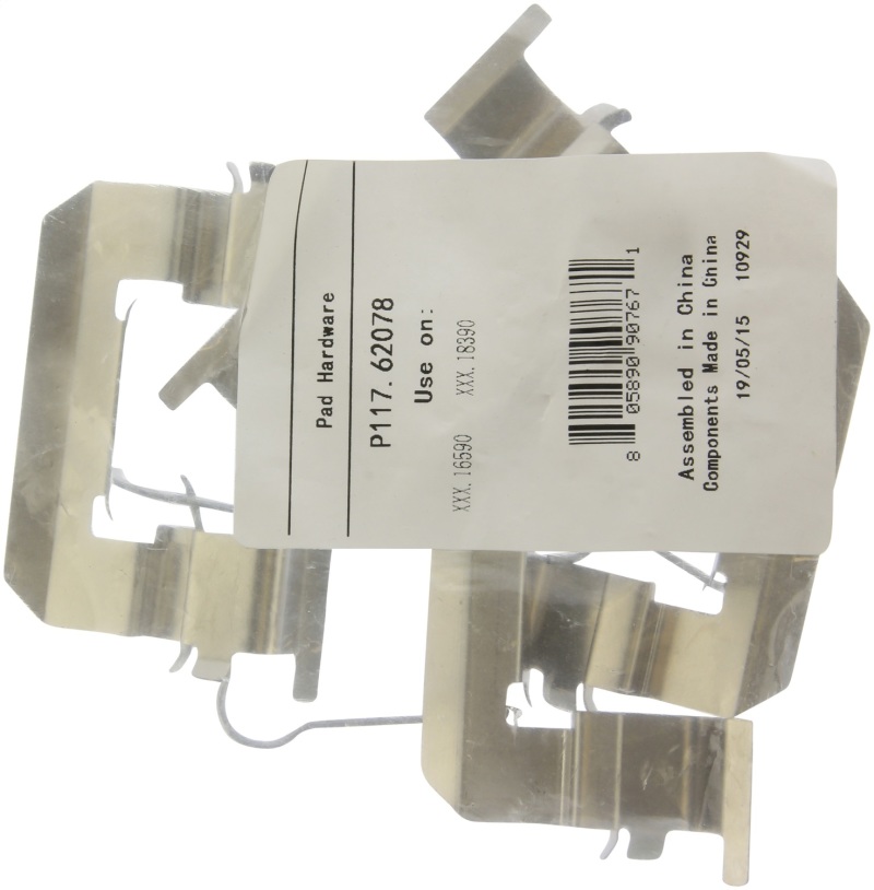 Cadillac CTS Brake Pads - Front - Stoptech - StopTech Street with Shims and Hardware - `14-`19