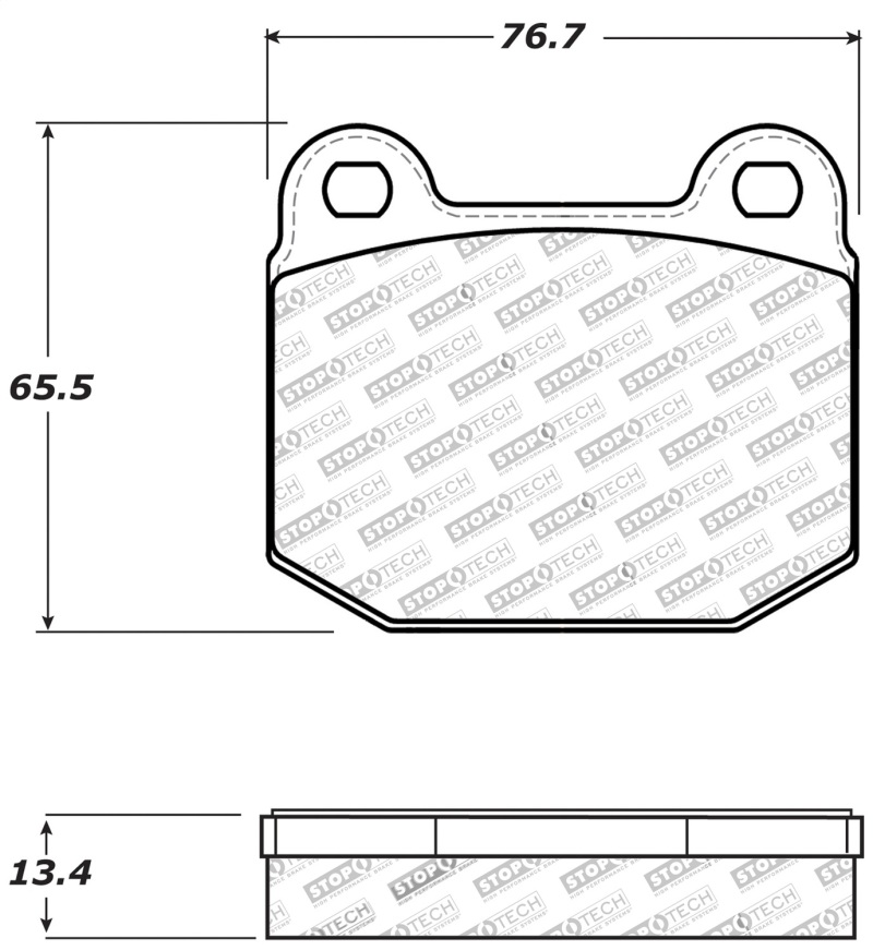 Lotus Elise Brake Pads - Front - Stoptech - Sport - `05-`11