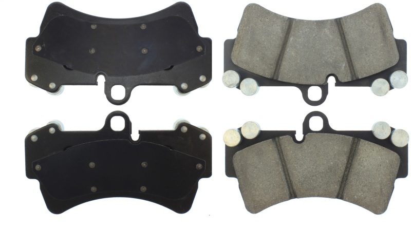 Volkswagen Touareg Brake Pads - Stoptech - Sport, Para-aramid (Kevlar) Compound, Includes Shims and Hardware - `04-`10
