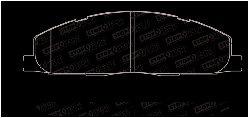Dodge Ram 4000 Brake Pads - Front - Stoptech - Sport - `09-`10