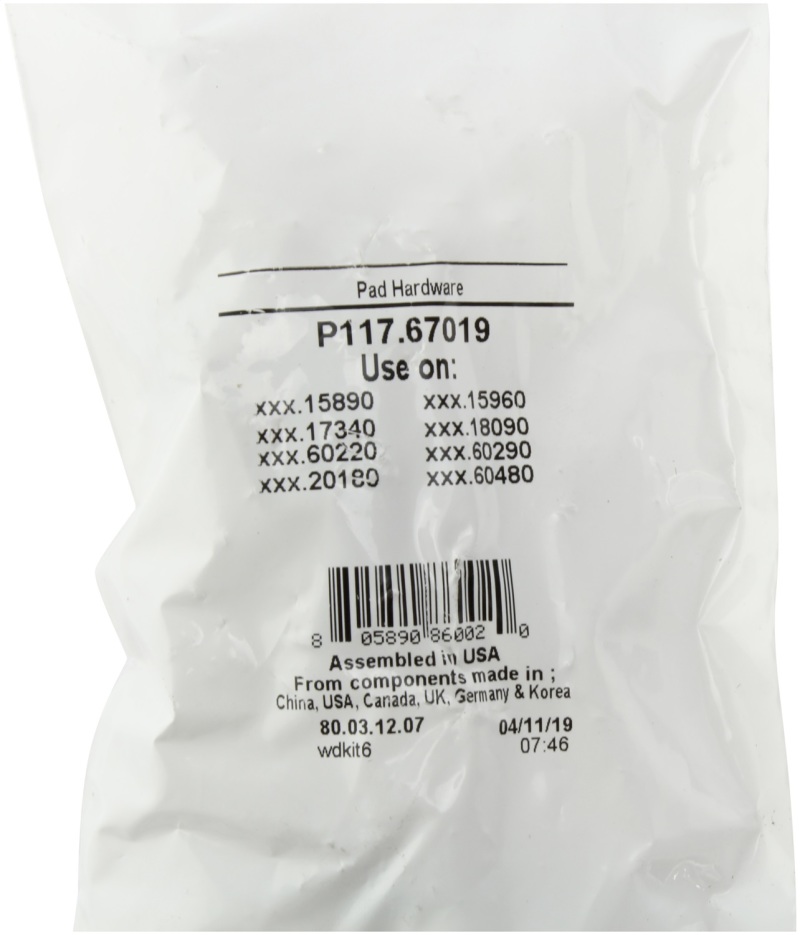 Ford F-550 Super Duty Brake Pads - Front + Rear - Stoptech - Sport Performance - `17-`20