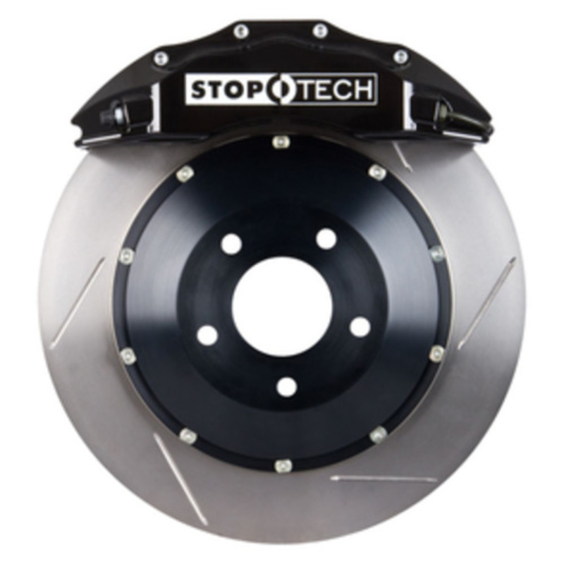 Infiniti G35 Brake Kit - Front - Stoptech - ST60 355x32 Slotted - Black - `02-`04