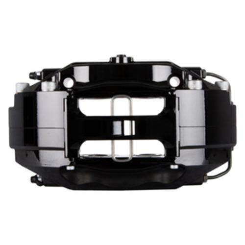 Toyota Camry Brake Kit - Front - Stoptech - Slotted Two-Piece Rotors + ST40 Calipers + StopTech Street Performance Pads - Black - `02-`06