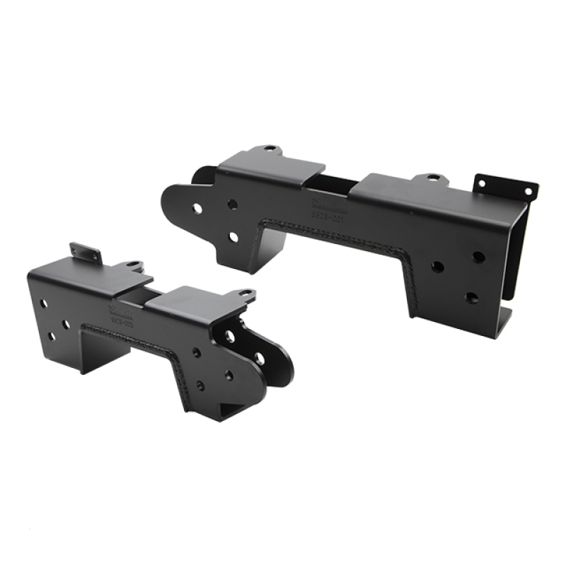 Saab 9-3 Brake Kit - Front + Rear - Stoptech - Premium Black E-Coated Rotors + Posi Quiet Pads - Black - `03-`05