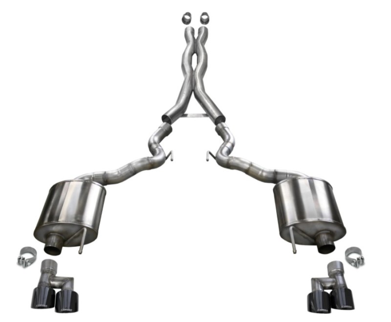 Acura MDX Brake Kit - Front + Rear - Stoptech - Premium Black E-Coated Rotors + Posi Quiet Pads - Black - `01-`02