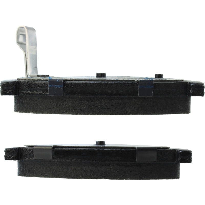 Kia Spectra Brake Kit - Front - Stoptech - Drilled/Slotted C-Tek Rotors + Centric Premium Pads - Silver - `04-`09