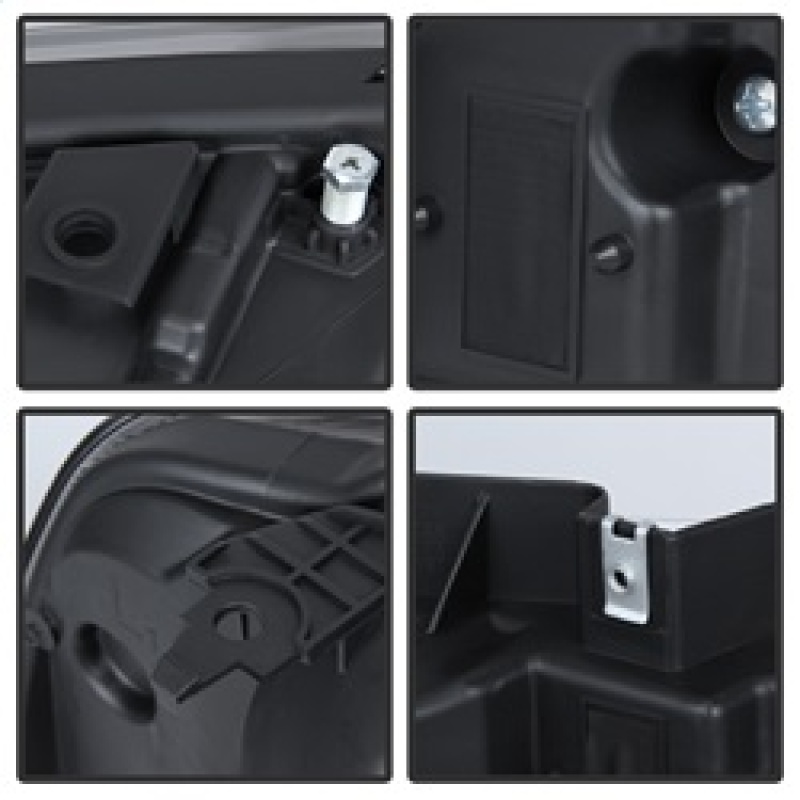 Chevrolet Caprice Brake Pads + Rotors - Rear - Stoptech - Preferred Axle Pack - Premium Black E-coated Rotors + Posi Quiet Pads - Black - `11-`17