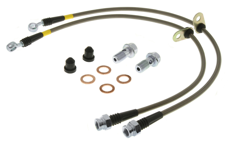 Ferrari 550 Maranello Brake Line Kit - Front - Stoptech - Stainless Steel - `97-`02