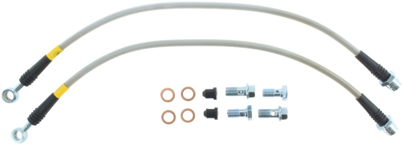 Volkswagen Jetta City Brake Line Kit - Front - Stoptech - Stainless Steel - `08-`09