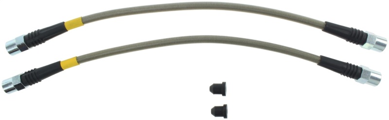 Audi S6 Brake Line Kit - Front - Stoptech - Stainless Steel Braided - Stainless Steel - `07-`11