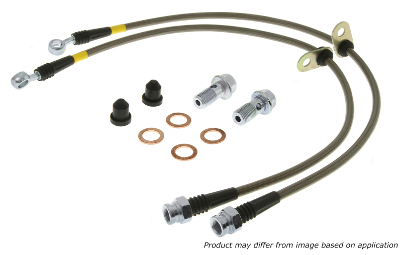 BMW 325Ci Brake Line Kit - Front - Stoptech - Stainless Steel - `01-`06