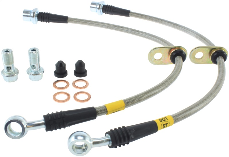 Scion xD Brake Line Kit - Front - Stoptech - Stainless Steel - `08-`14
