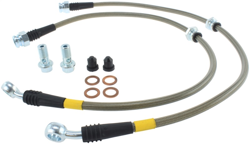Mazda Protege5 Brake Line Kit - Rear - Stoptech - Stainless Steel - Stainless Steel - `02-`03