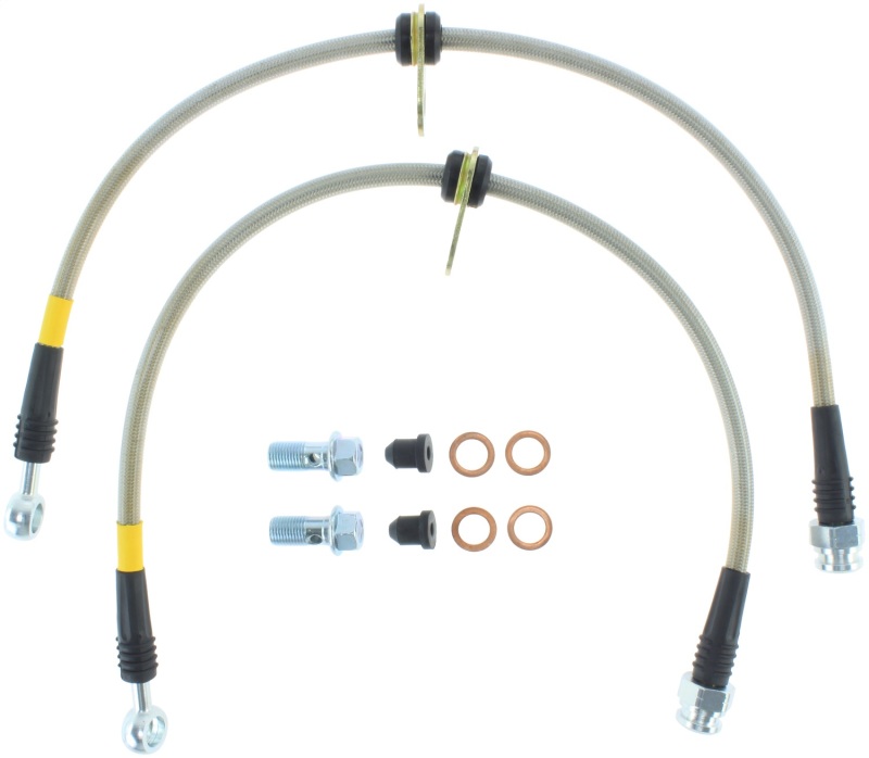 Ford Edge Brake Line Kit - Front - Stoptech - Stainless Steel - `07-`14