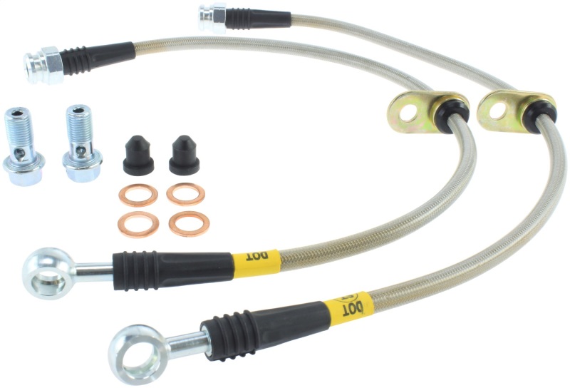 Lincoln MKX Brake Line Kit - Front - Stoptech - Stainless Steel - `07-`15