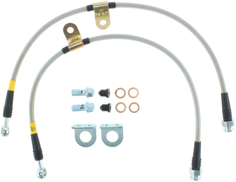 Ford Fiesta Brake Line Kit - Front - Stoptech - Stainless Steel - `14-`19