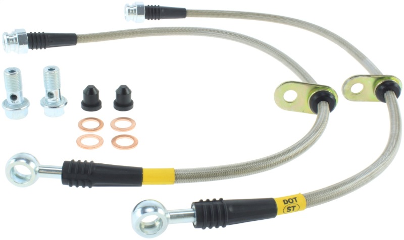 Lincoln MKX Brake Line Kit - Rear - Stoptech - Stainless Steel - Stainless Steel - `07-`15