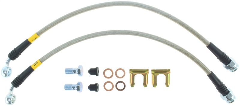 Chevrolet Impala Brake Line Kit - Front - Stoptech - Stainless Steel Braided - Stainless Steel - `00-`05