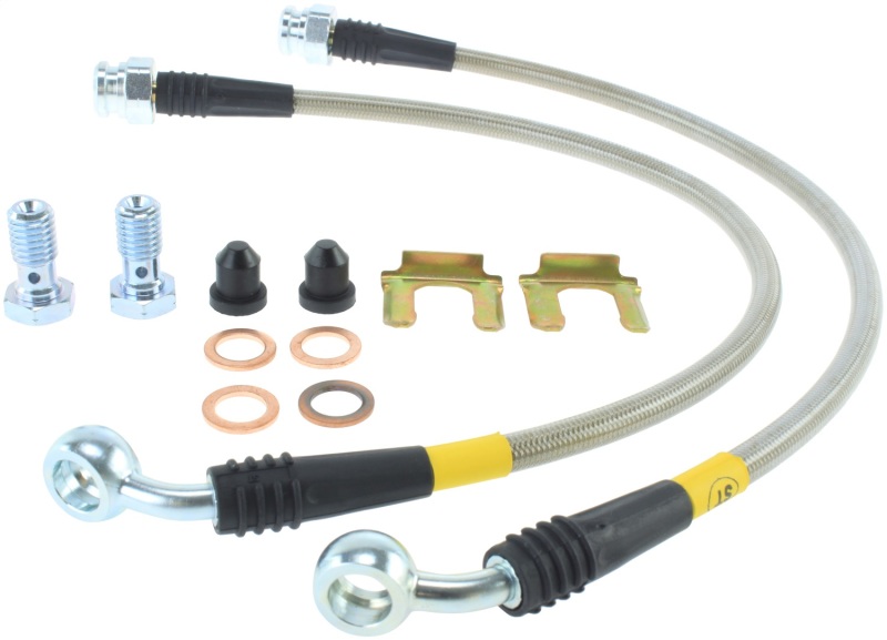 Chevrolet Impala Brake Line Kit - Front - Stoptech - Stainless Steel Braided - Stainless Steel - `00-`05
