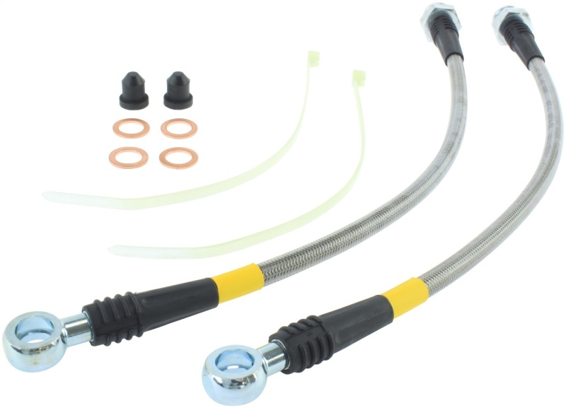 Pontiac Pursuit Brake Line Kit - Front - Stoptech - Stainless Steel - `05-`06