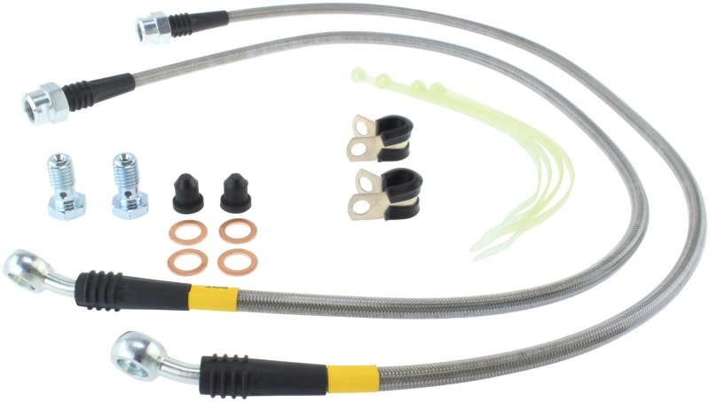 Chevrolet Silverado 1500 Brake Line Kit - Front - Stoptech - Stainless Steel - `99-`07
