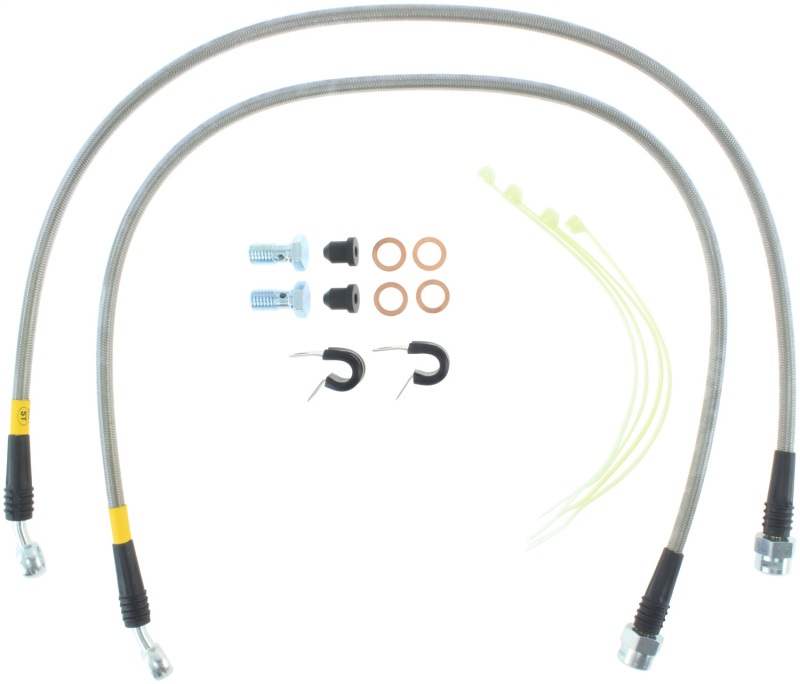 GMC Yukon XL 1500 Brake Line Kit - Front - Stoptech - Stainless Steel - `00-`06