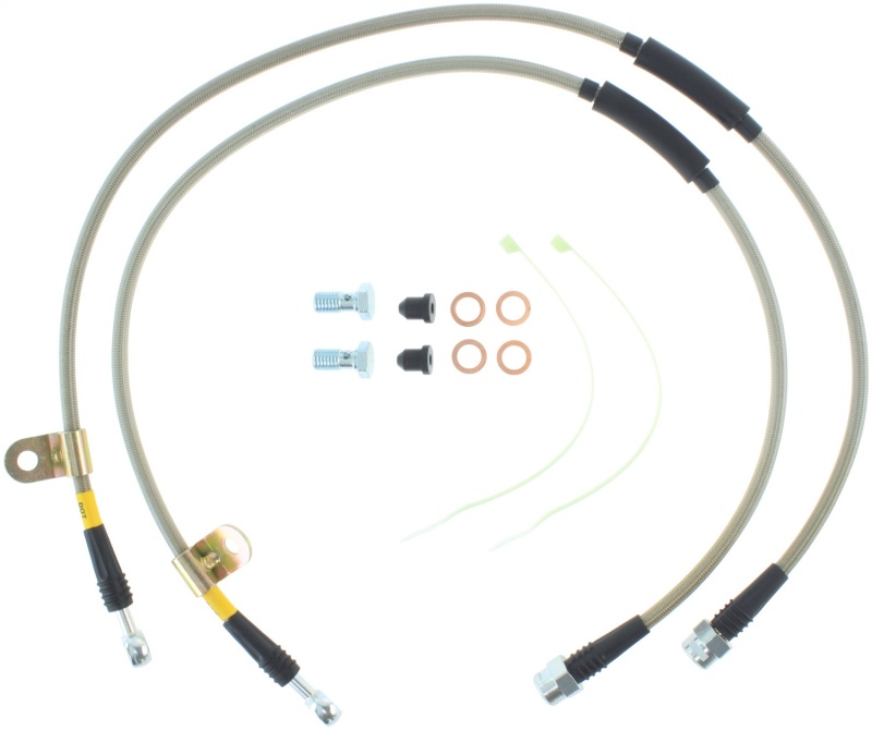 GMC Yukon XL 2500 Brake Line Kit - Front - Stoptech - Stainless Steel - `00-`06